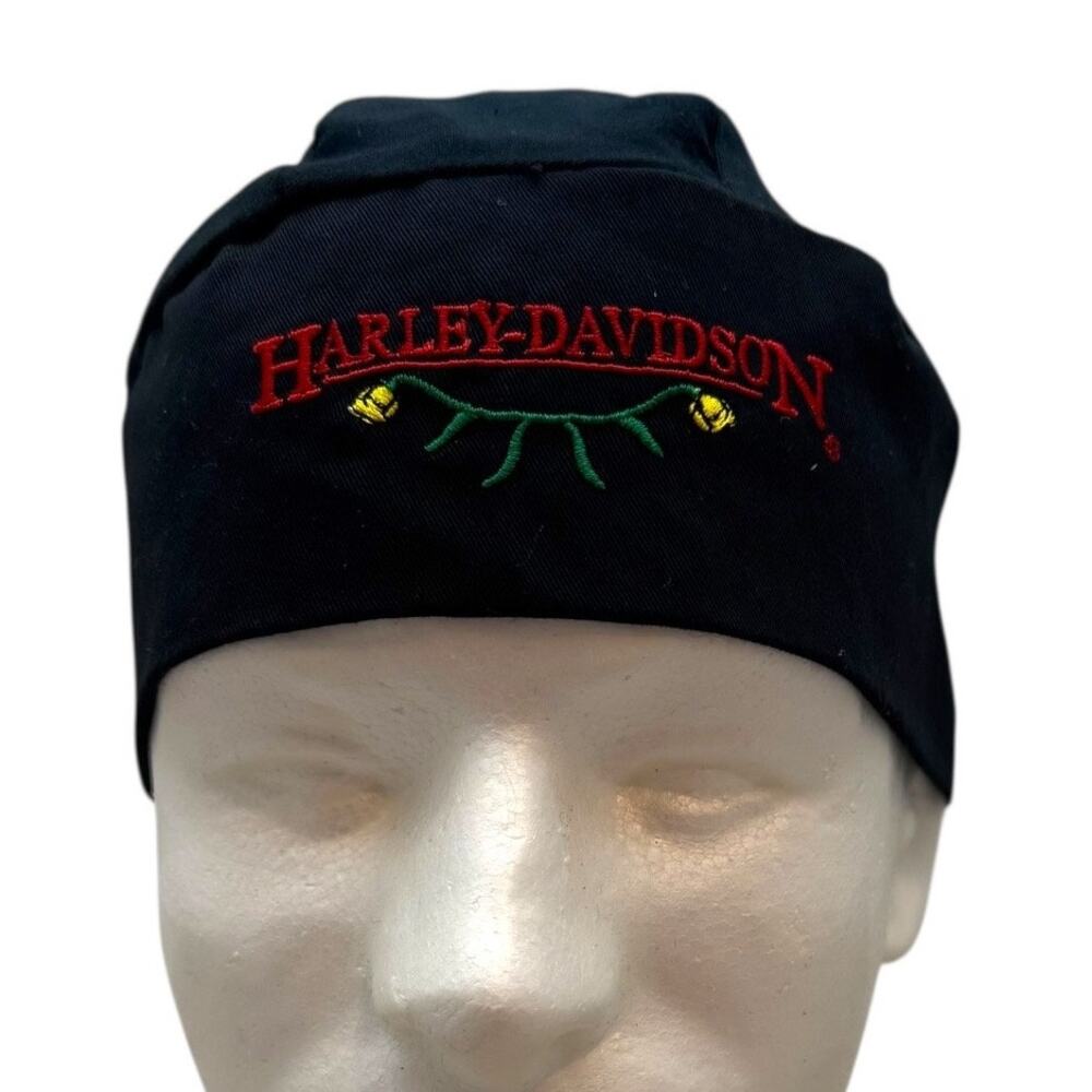 Harley-Davidson Skull Cap Head Rag Black